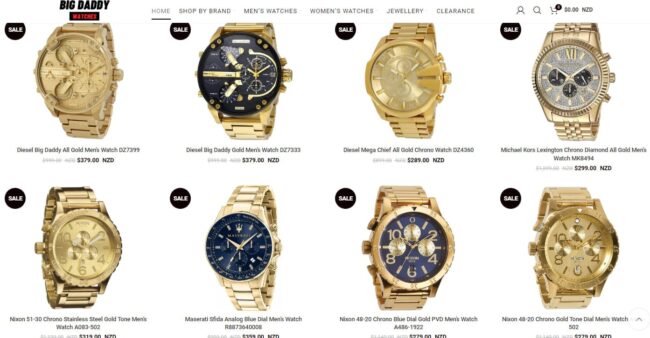 BRANDED WATCHES JEWELERY WEBSITE